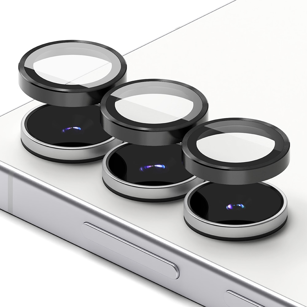 Camera Lens Frame Glass (2 Stück) Samsung Galaxy S25 FE Black