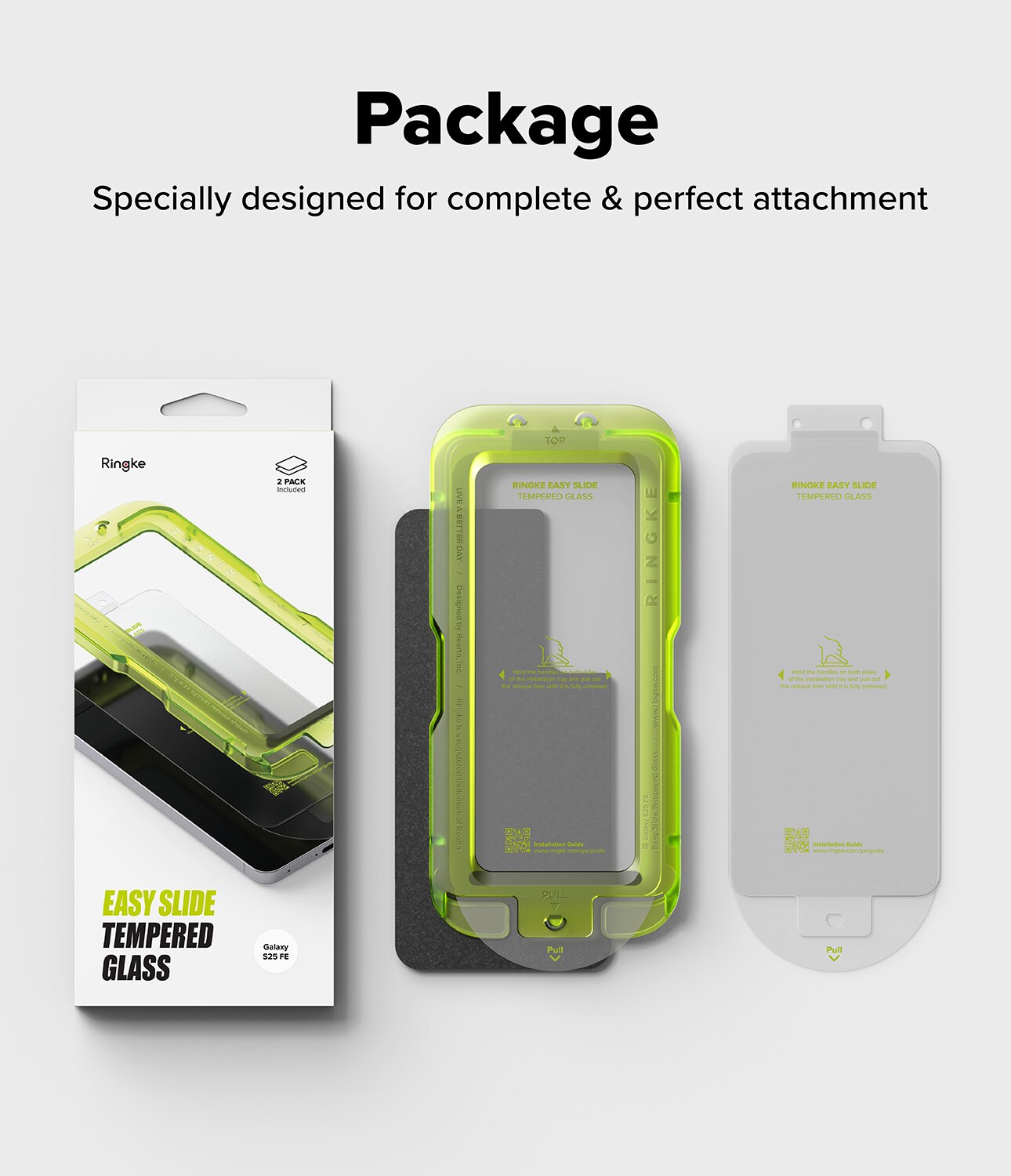 Easy Slide Glass (2 Stück) Samsung Galaxy S25 FE
