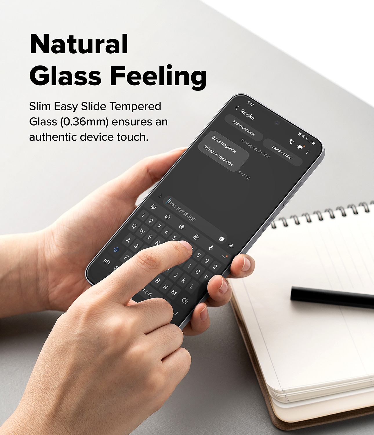 Easy Slide Glass (2 Stück) Samsung Galaxy S25 FE