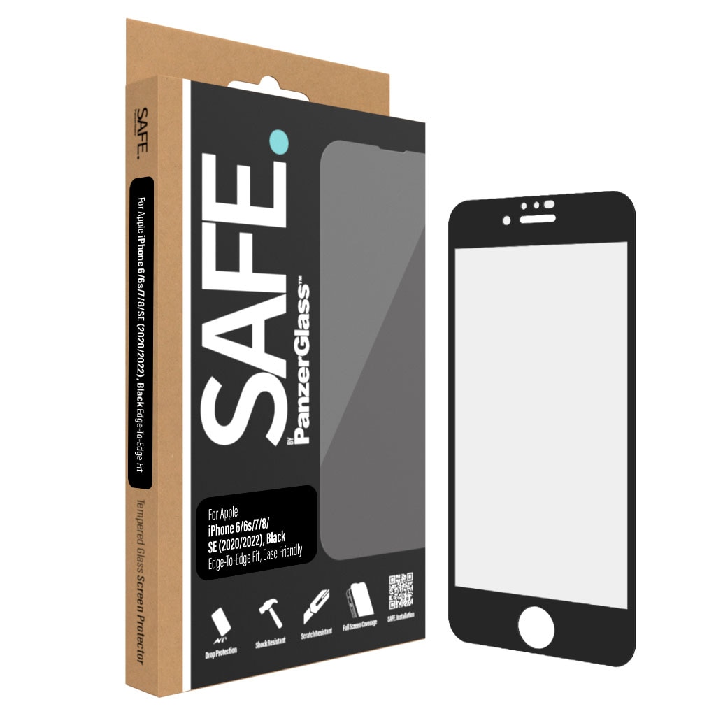 iPhone SE (2020) Displayschutz/Screen Protector Edge-To-Edge
