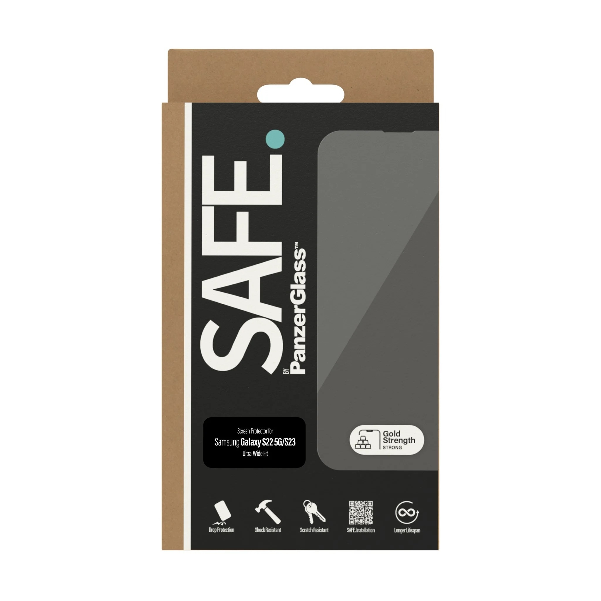 Samsung Galaxy S22/S23 Displayschutz/Screen Protector Ultra Wide Fit