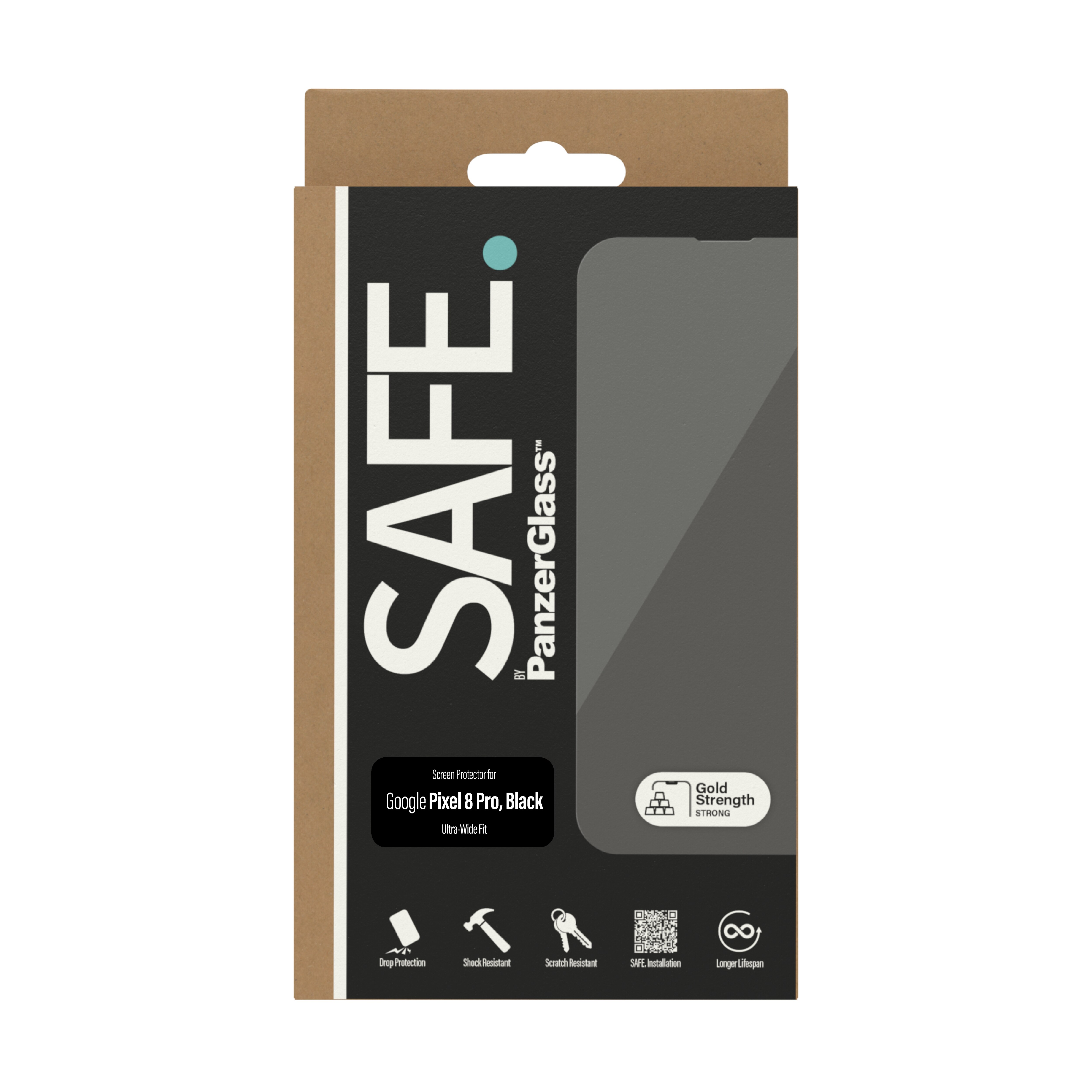 Google Pixel 8 Pro Displayschutz/Screen Protector Ultra Wide Fit