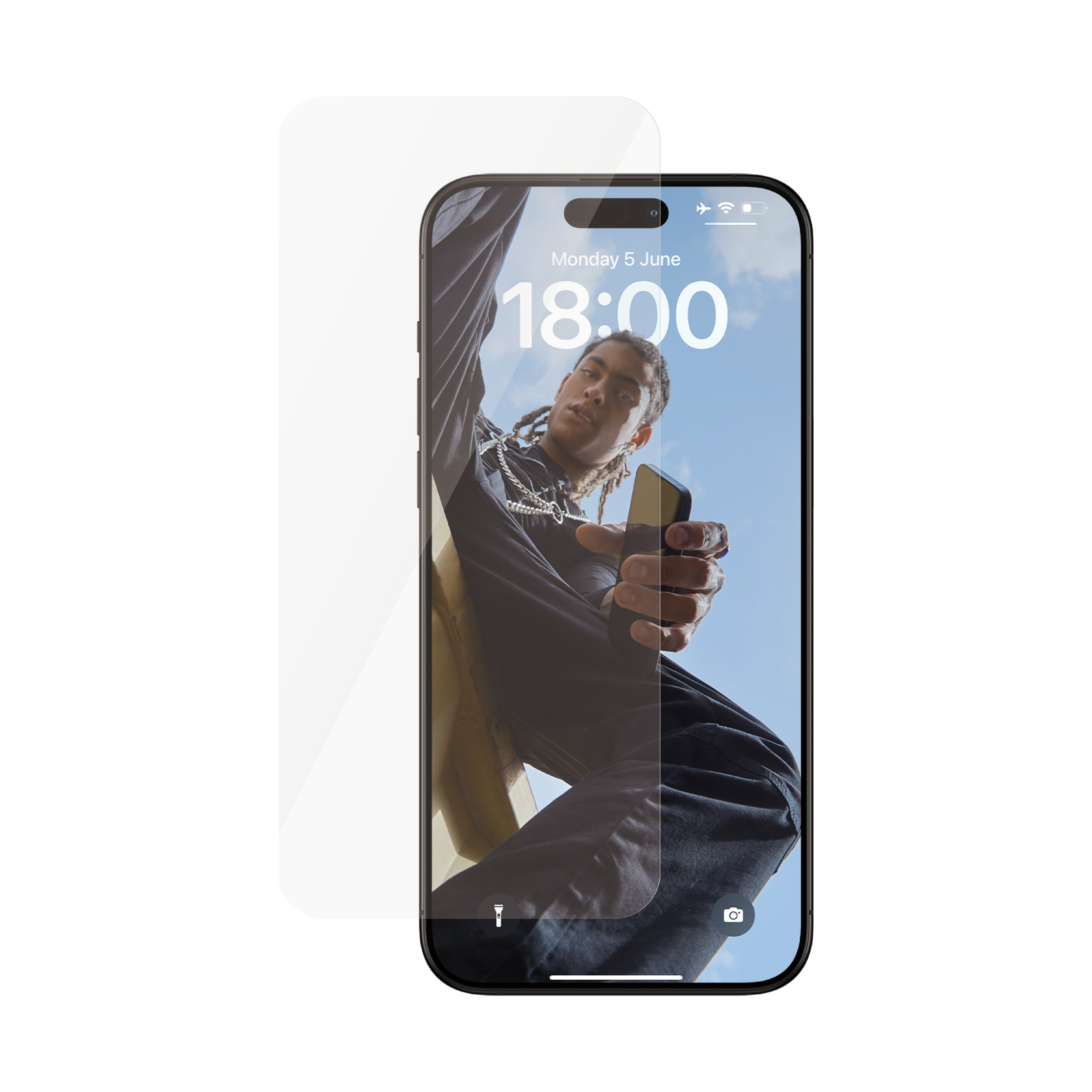 iPhone 15 Pro Max Displayschutz Ultra Wide Fit