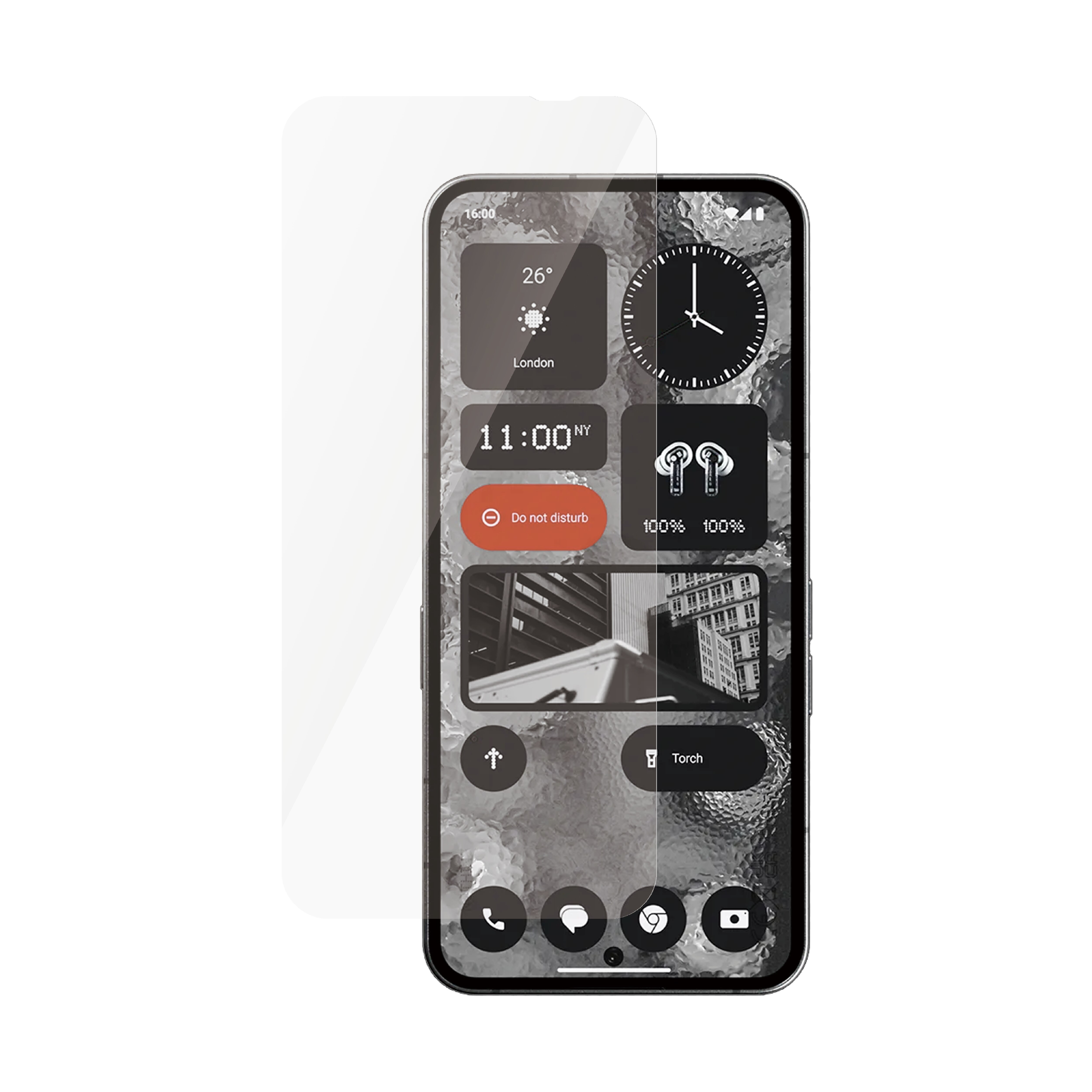 Nothing Phone 2 Displayschutz/Screen Protector Ultra Wide Fit