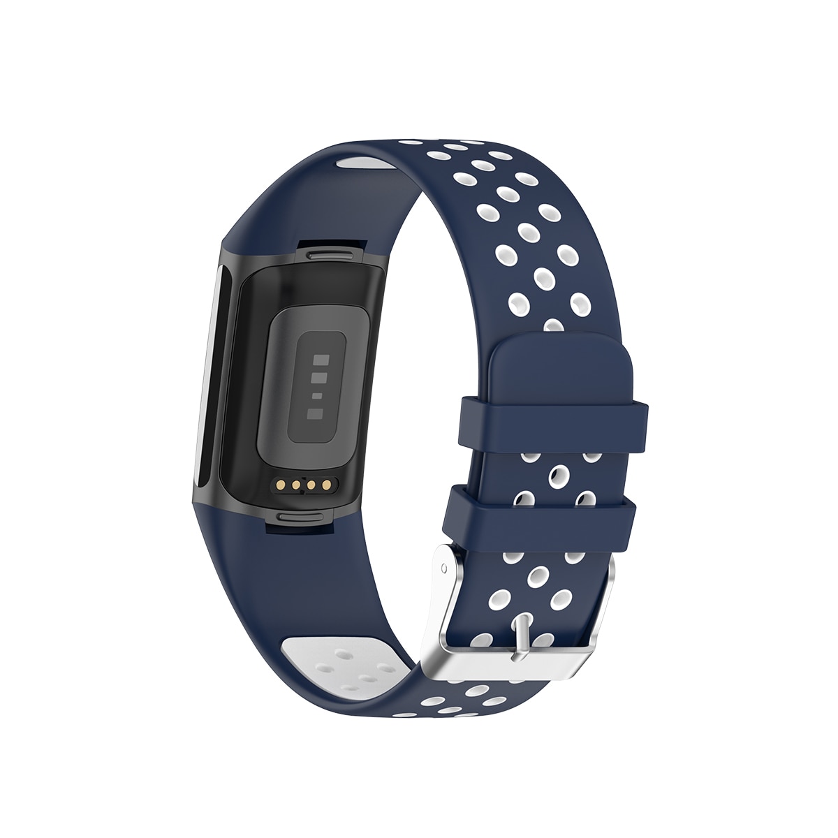 Fitbit Charge 5 Sport Armband aus Silikon Blau