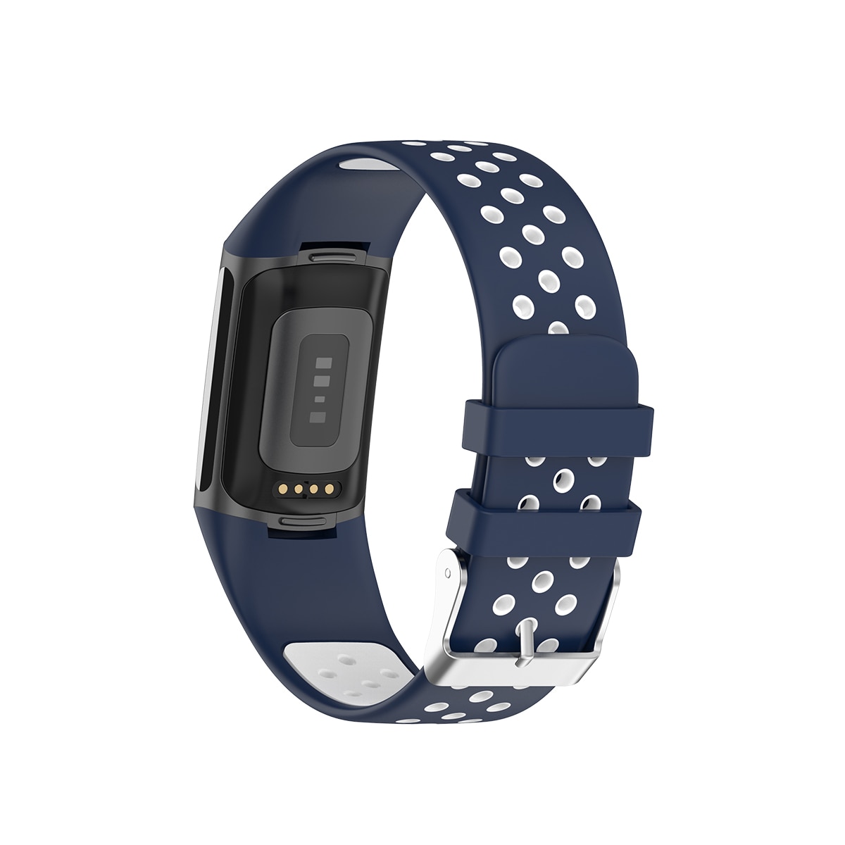 Fitbit Charge 6 Sport Armband aus Silikon Blau