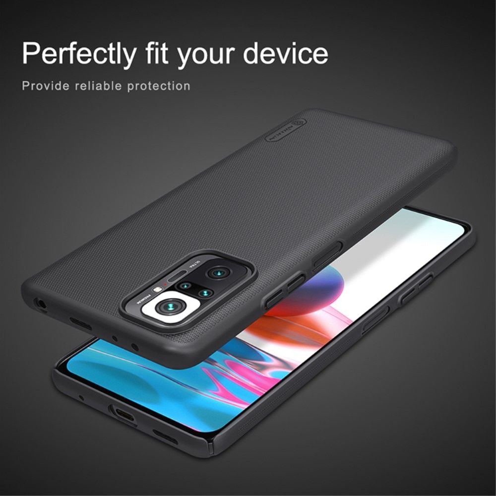 Super Frosted Shield Xiaomi Redmi Note 10 Pro Schwarz