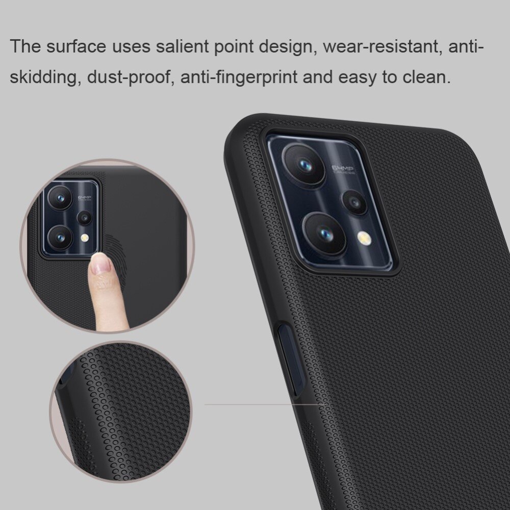 Super Frosted Shield Realme 9 Pro/OnePlus Nord CE 2 Lite 5G Schwarz