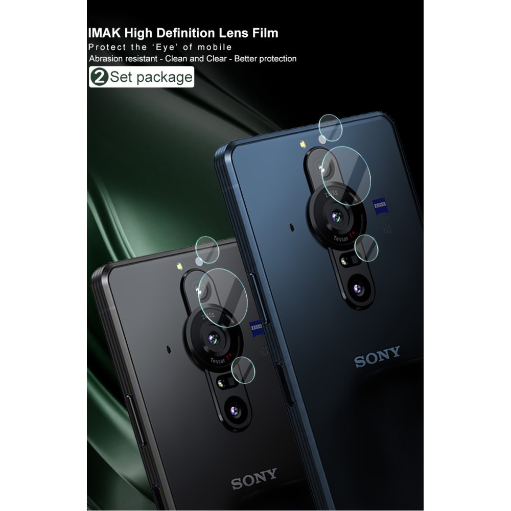 Panzerglas für Kamera (2 Stück) Sony Xperia Pro-I