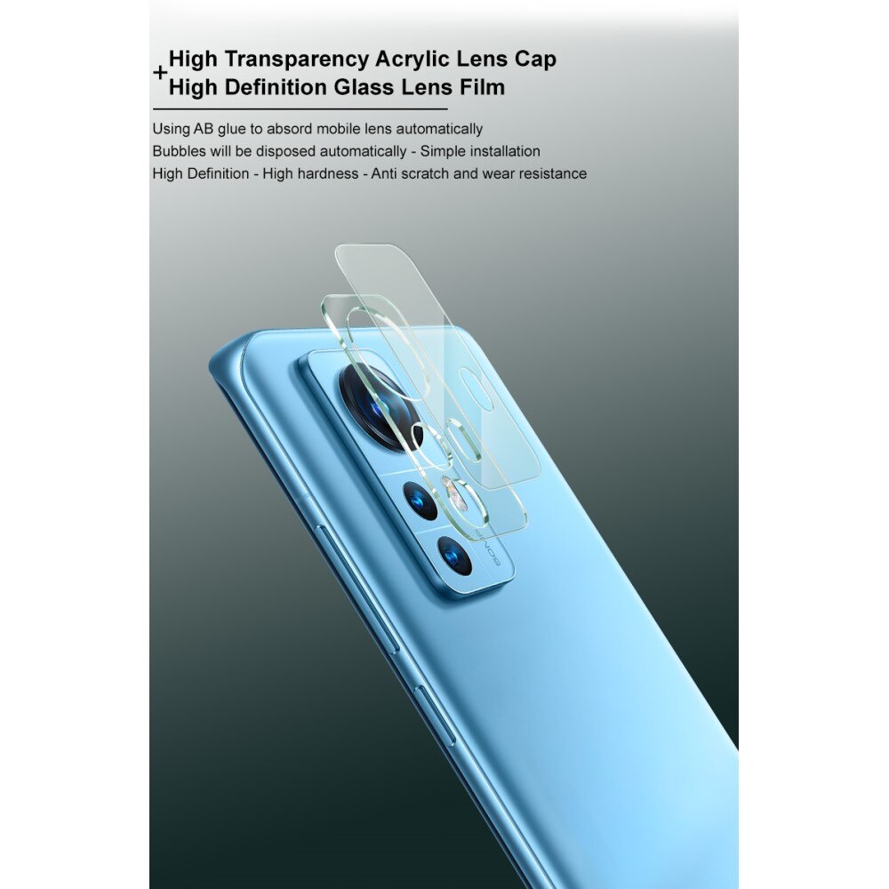 Panzerglas für Kamera 0.2mm Xiaomi 12 Transparent