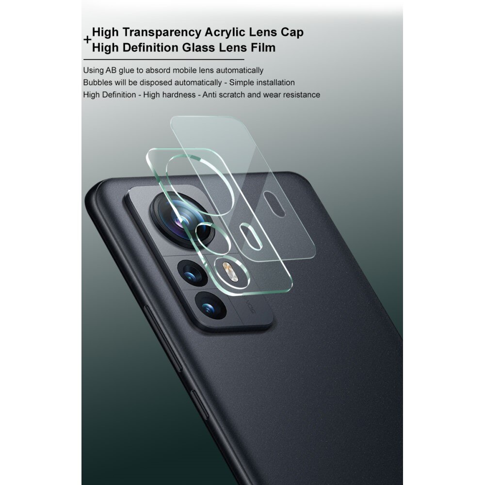 Panzerglas für Kamera 0.2mm Xiaomi 12 Pro Transparent
