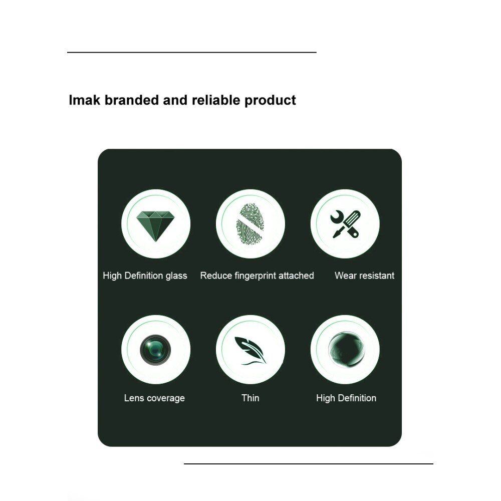 Panzerglas für Kamera 0.2mm Xiaomi Redmi Note 11 Pro (2 Stück) Transparent