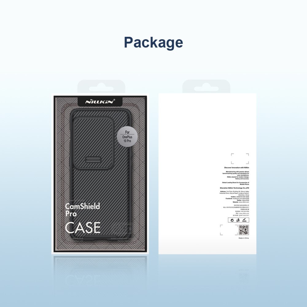CamShield Hülle  OnePlus 10 Pro Schwarz