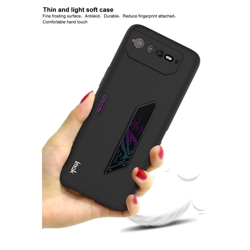Frosted TPU Case Asus ROG Phone 6 Schwarz