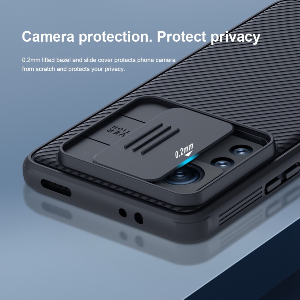 CamShield Hülle Xiaomi 12T Pro Schwarz