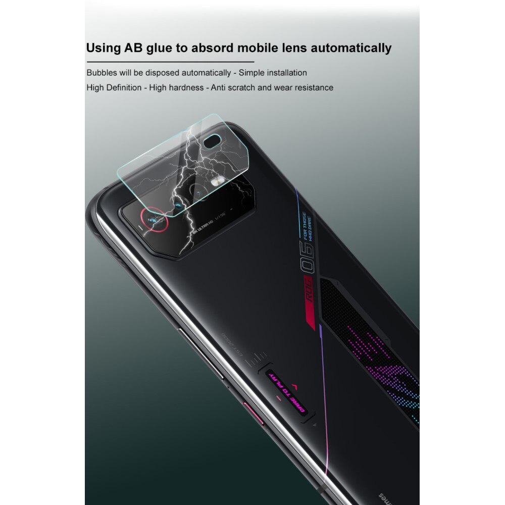 Panzerglas für Kamera Asus ROG Phone 6/6 Pro (2 Stück)