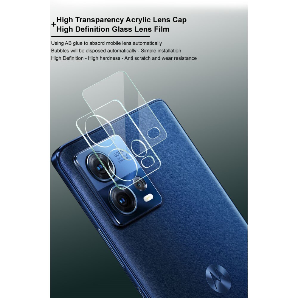 Panzerglas für Kamera 0.2mm Motorola Edge 30 Fusion Transparent