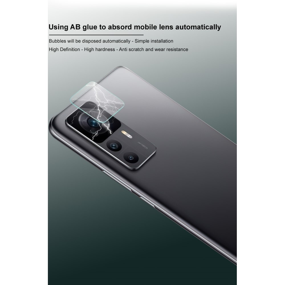 Panzerglas für Kamera Xiaomi 12T/12T Pro (2 Stück)