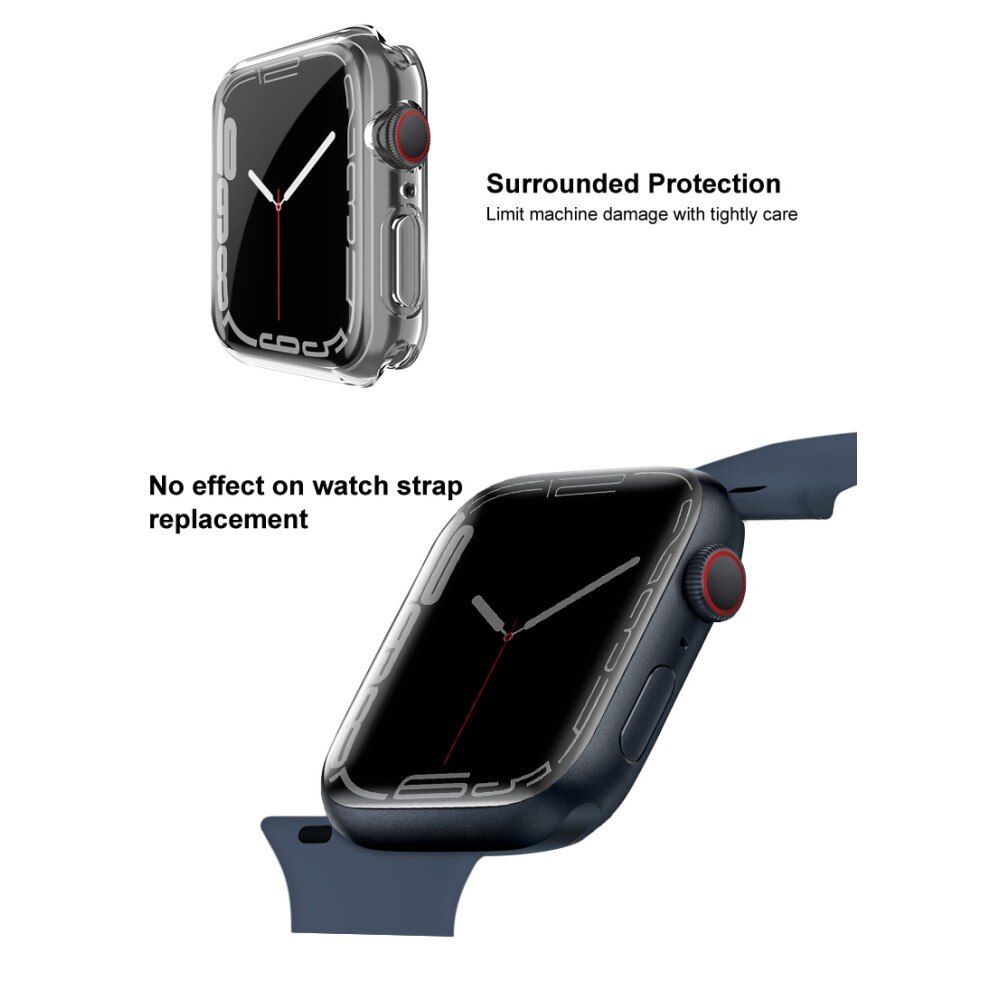 TPU Case Apple Watch 45mm Series 8 Crystal Clear