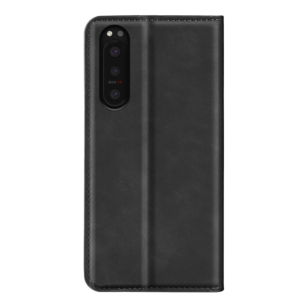 Sony Xperia 5 II Slim Handytasche Schwarz