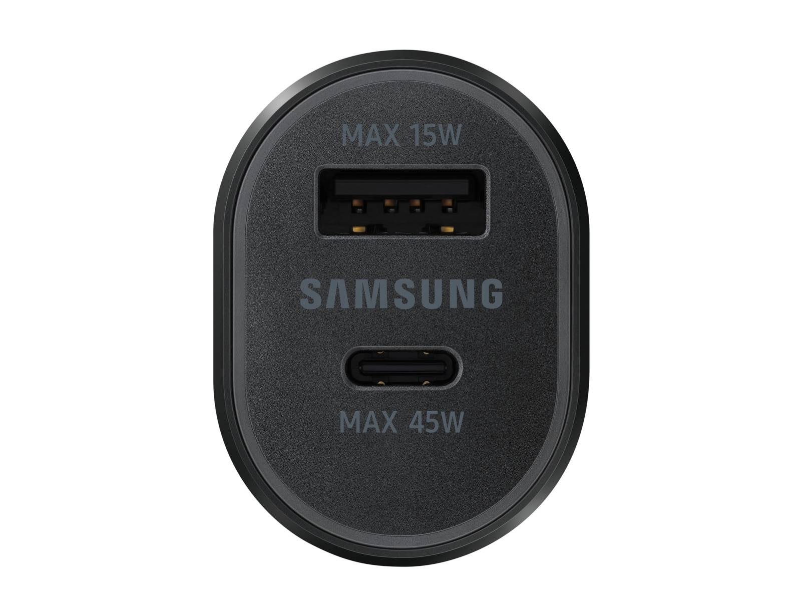 Super Fast Dual Auto-Ladegerät  USB-C + USB-A (45W+15W) schwarz