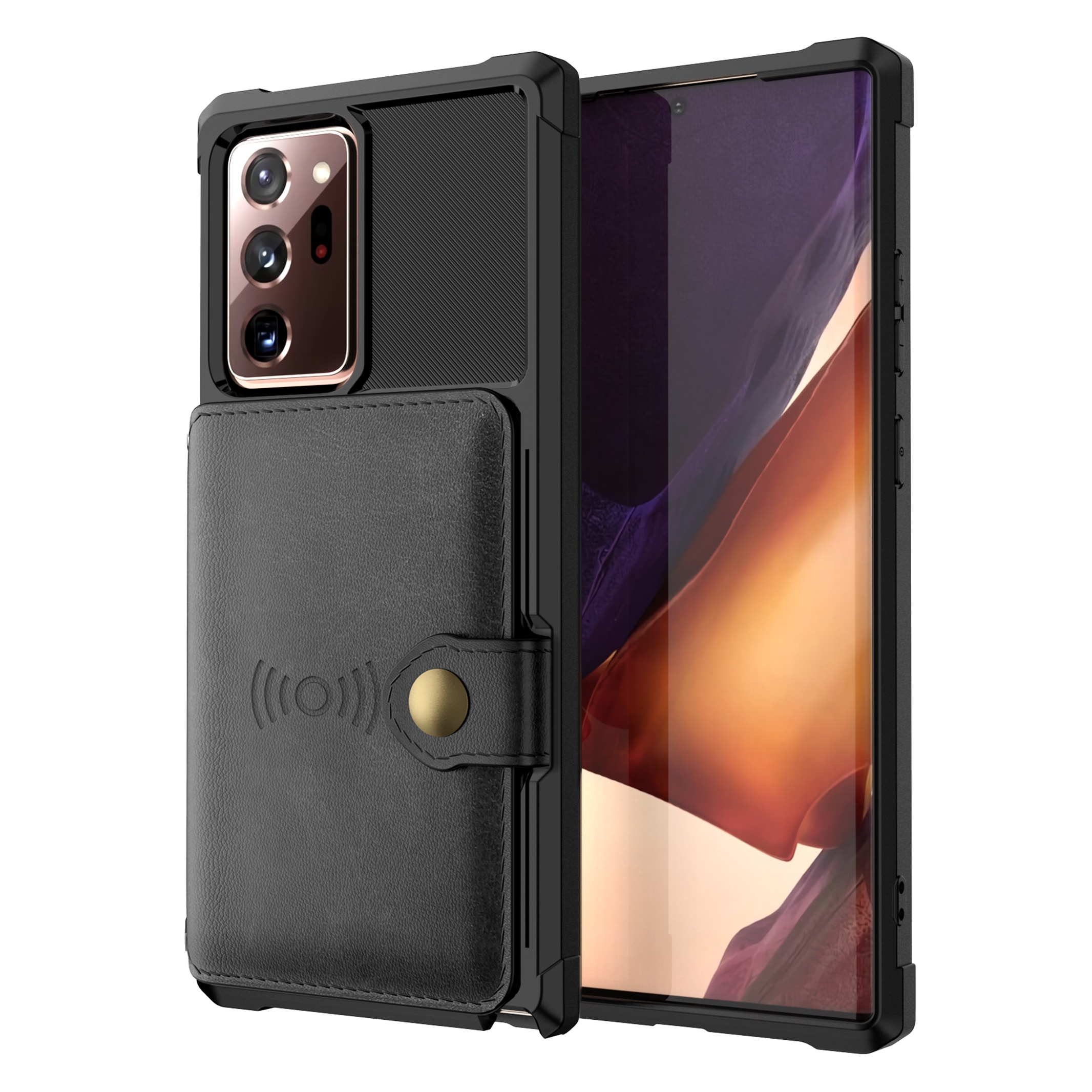 Samsung Galaxy Note 20 Ultra Tough Multi-slot Hülle Schwarz