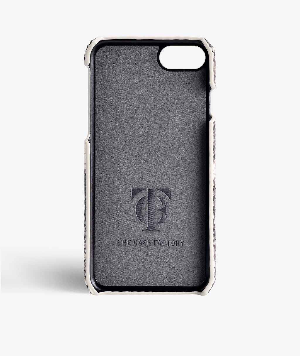 iPhone 7 Hülle Real Python Golden Roccia