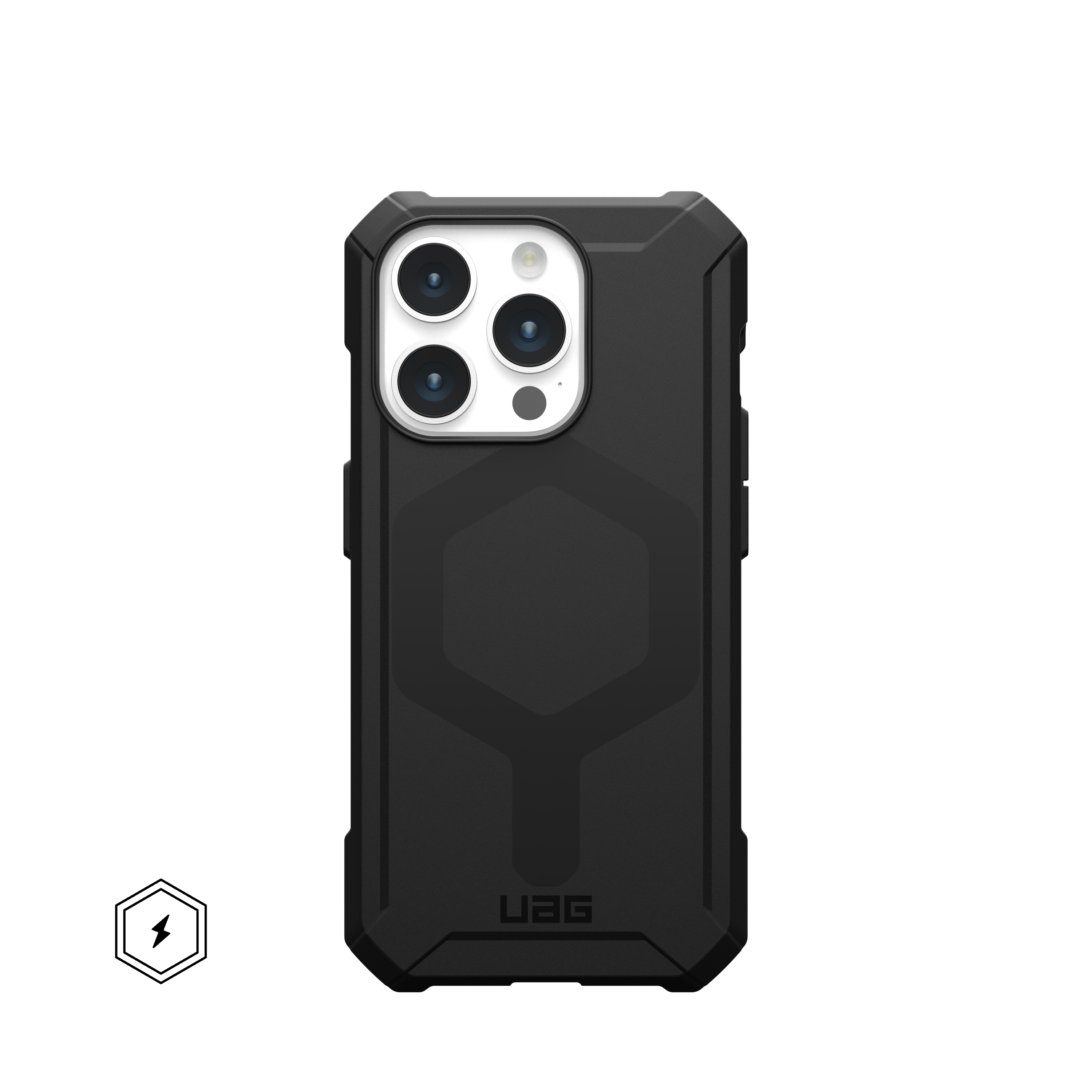 Essential Armor MagSafe Case iPhone 15 Pro Black