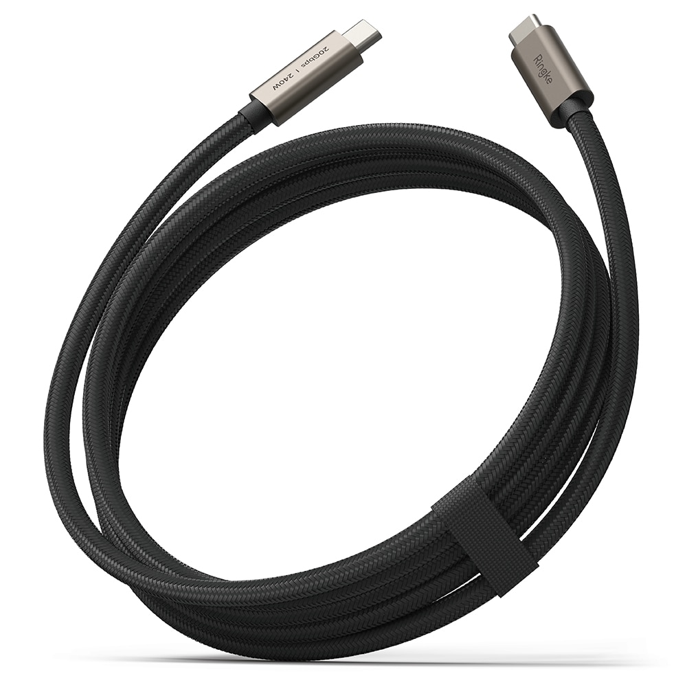 USB-C -> USB-C 3.2 Gen 2x2 Kabel 2m, schwarz