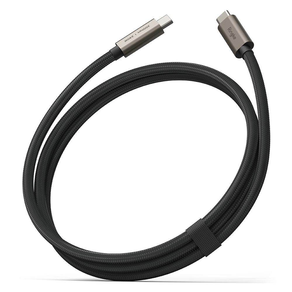 USB-C -> USB-C 3.2 Gen 2x2 Kabel 1m, schwarz