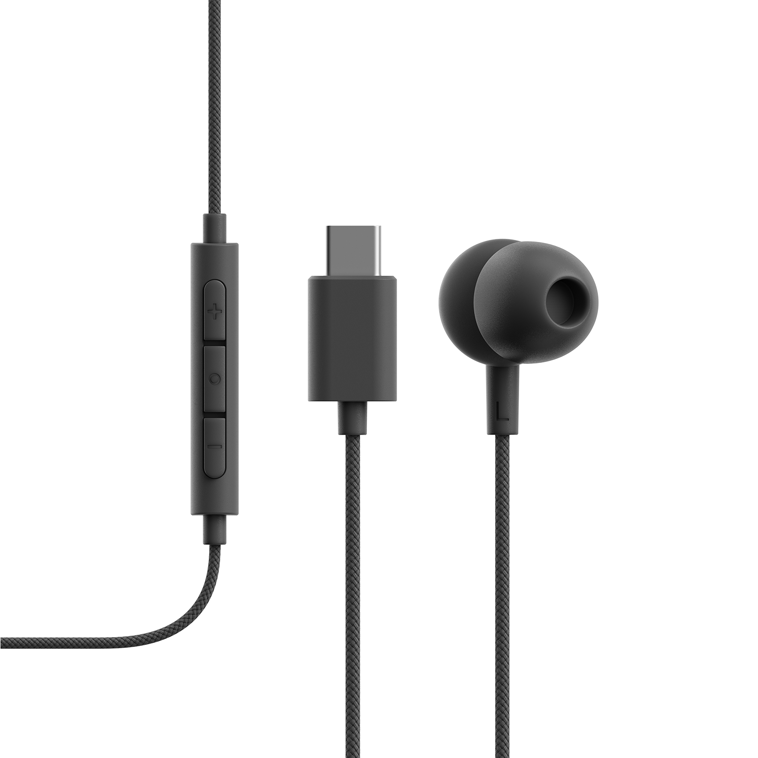V3 Kabelgebundene Kopfhörer USB-C Schwarz