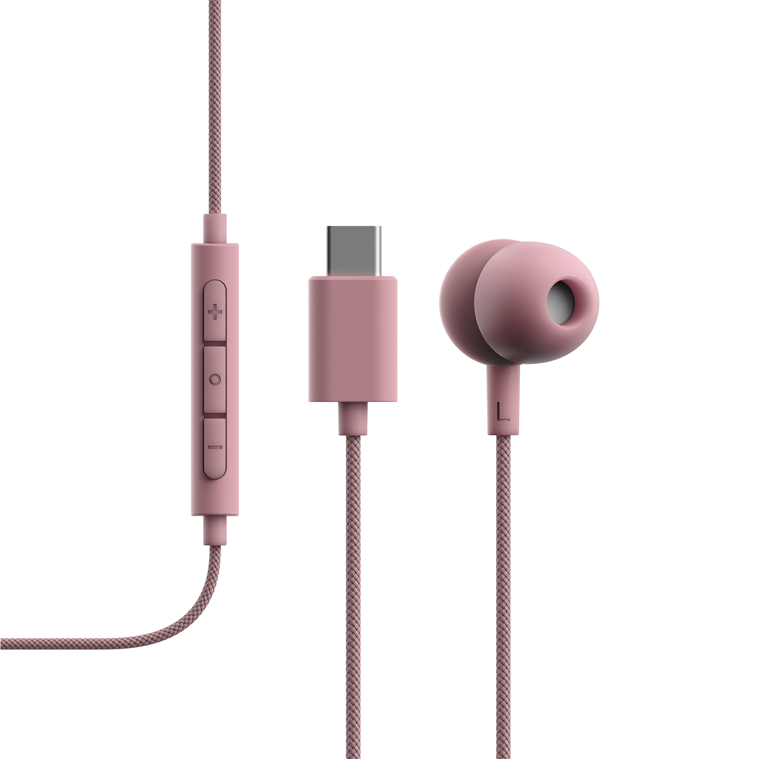 V3 Kabelgebundene Kopfhörer USB-C Rosa