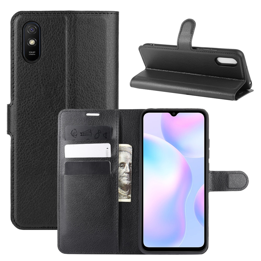 Xiaomi Redmi 9AT Handytasche schwarz