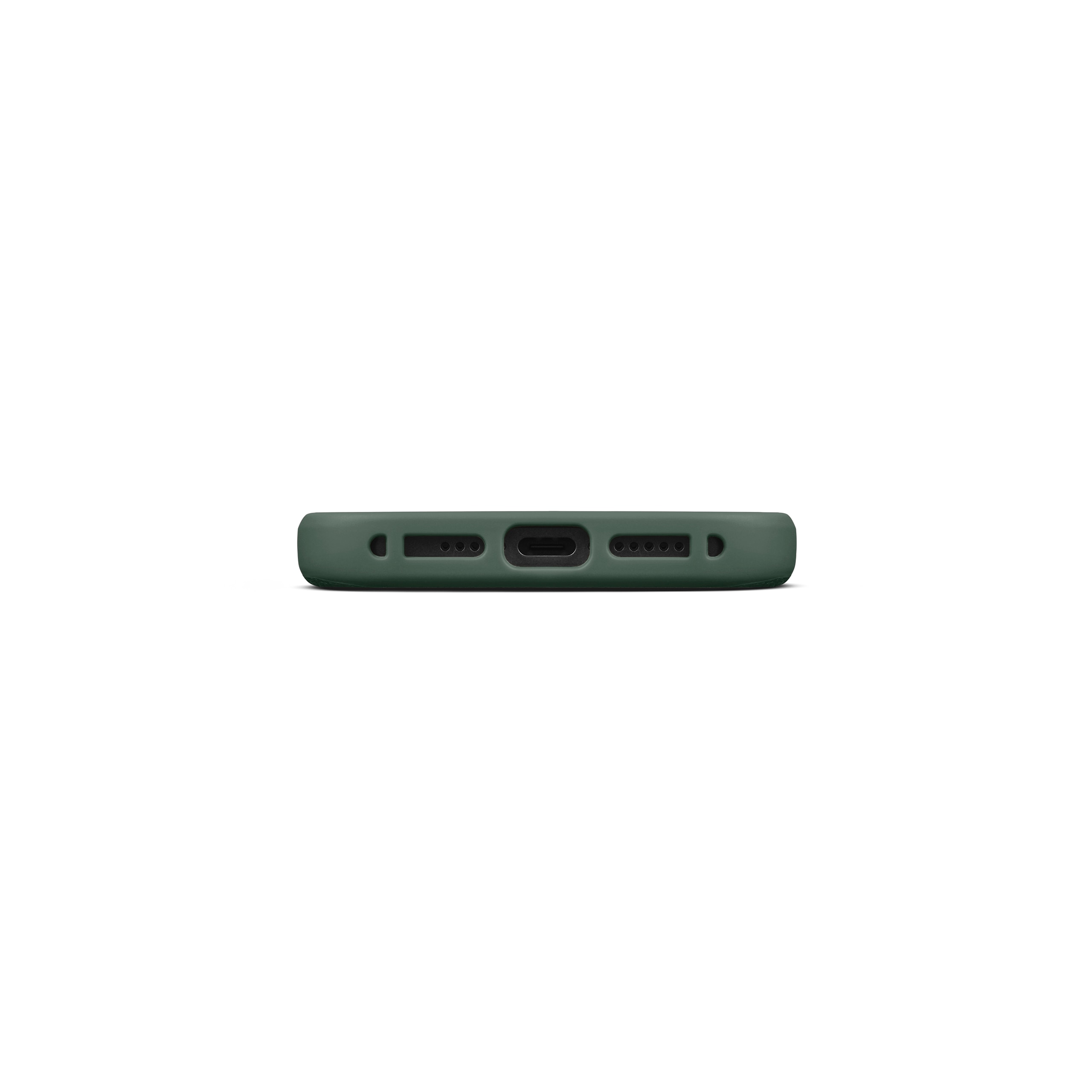 iPhone 15 Pro Leather Case MagSafe Green