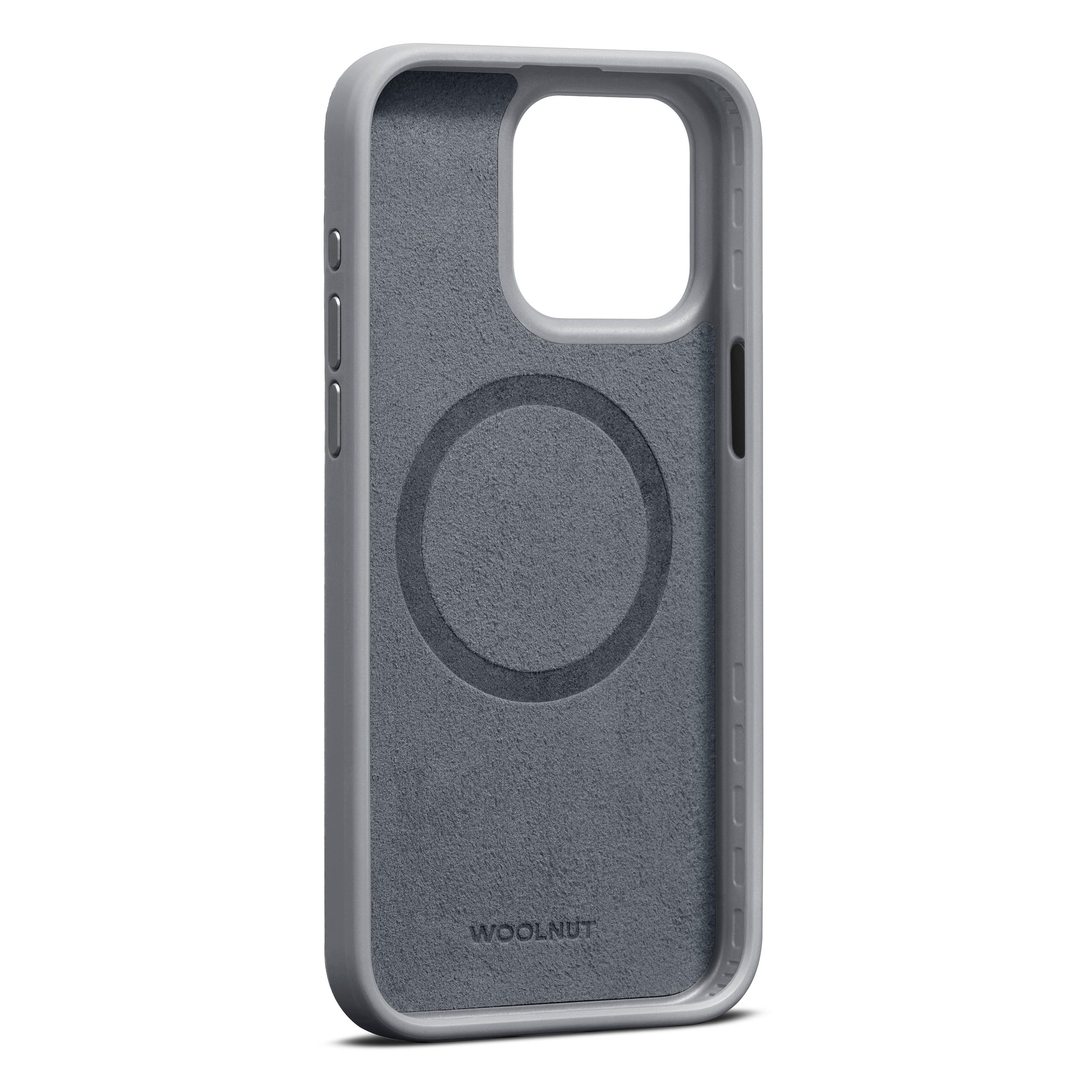 iPhone 15 Pro Max Leather Case MagSafe Grey