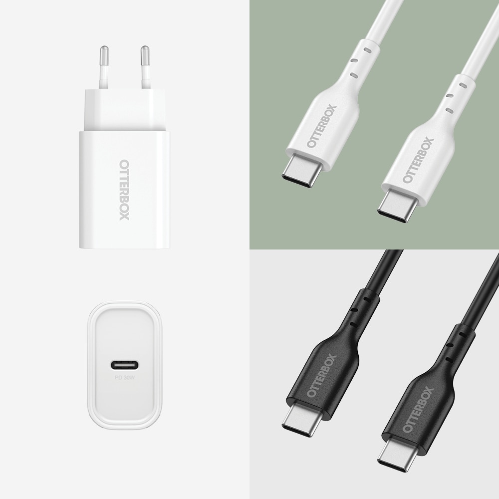 Wandgeräte USB-C 30W PD White