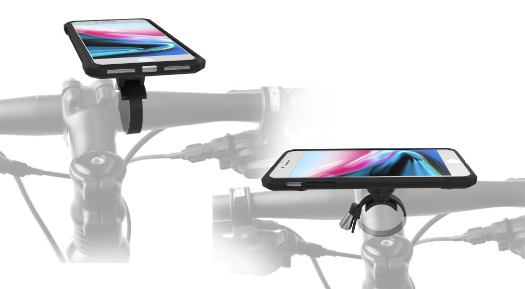 X22K Smartphone Universal Bar/Bike Mount schwarz