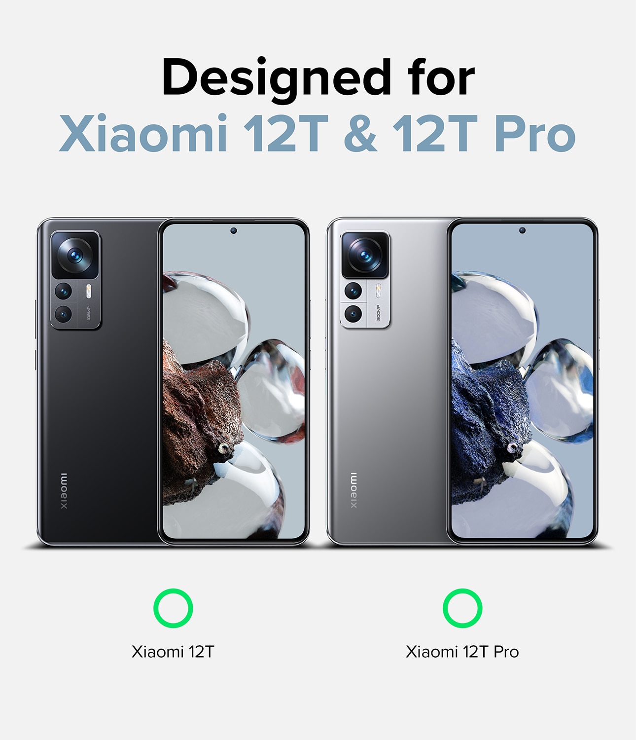 Fusion X Case Xiaomi 12T/12T Pro Schwarz