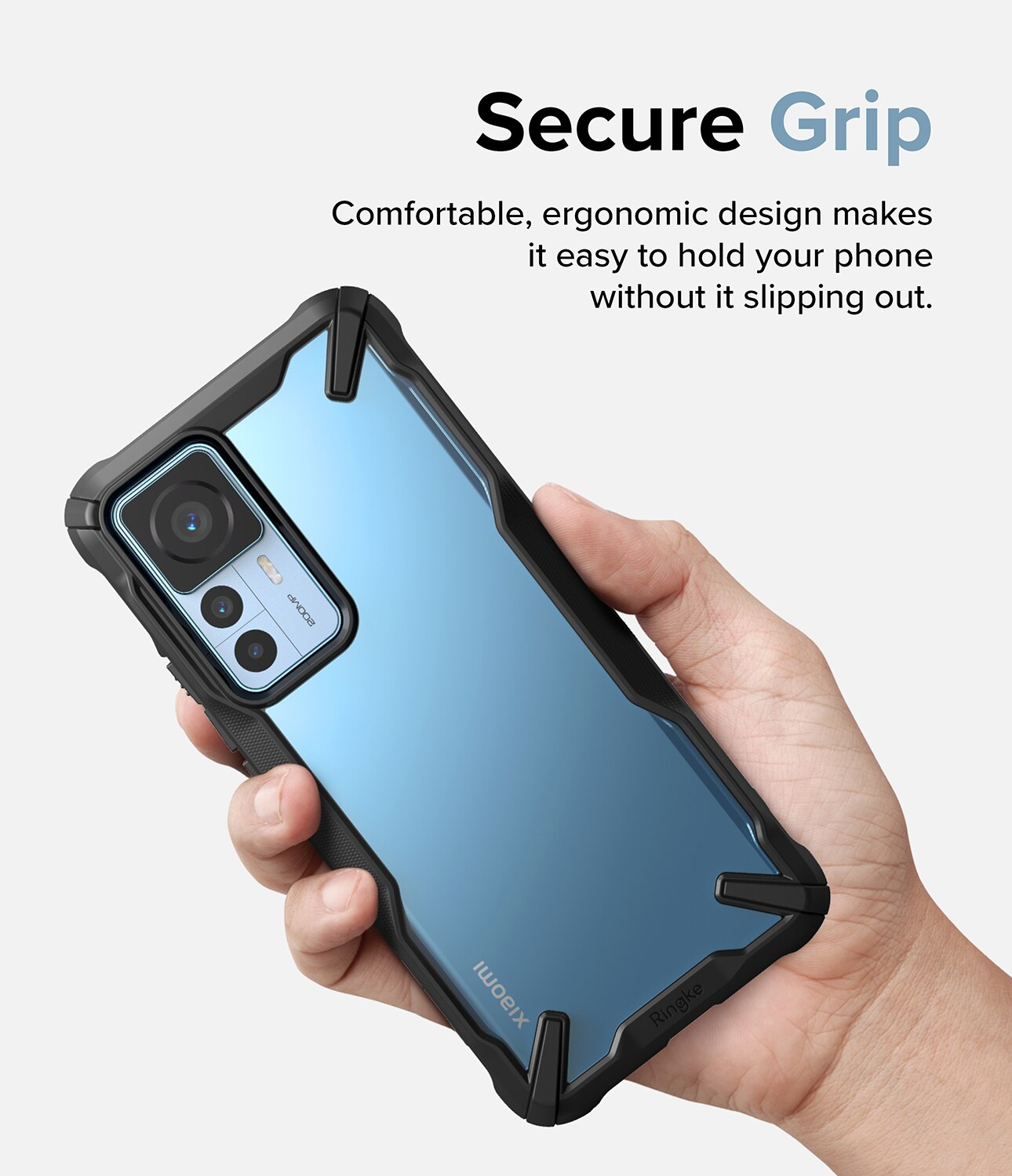 Fusion X Case Xiaomi 12T/12T Pro Schwarz