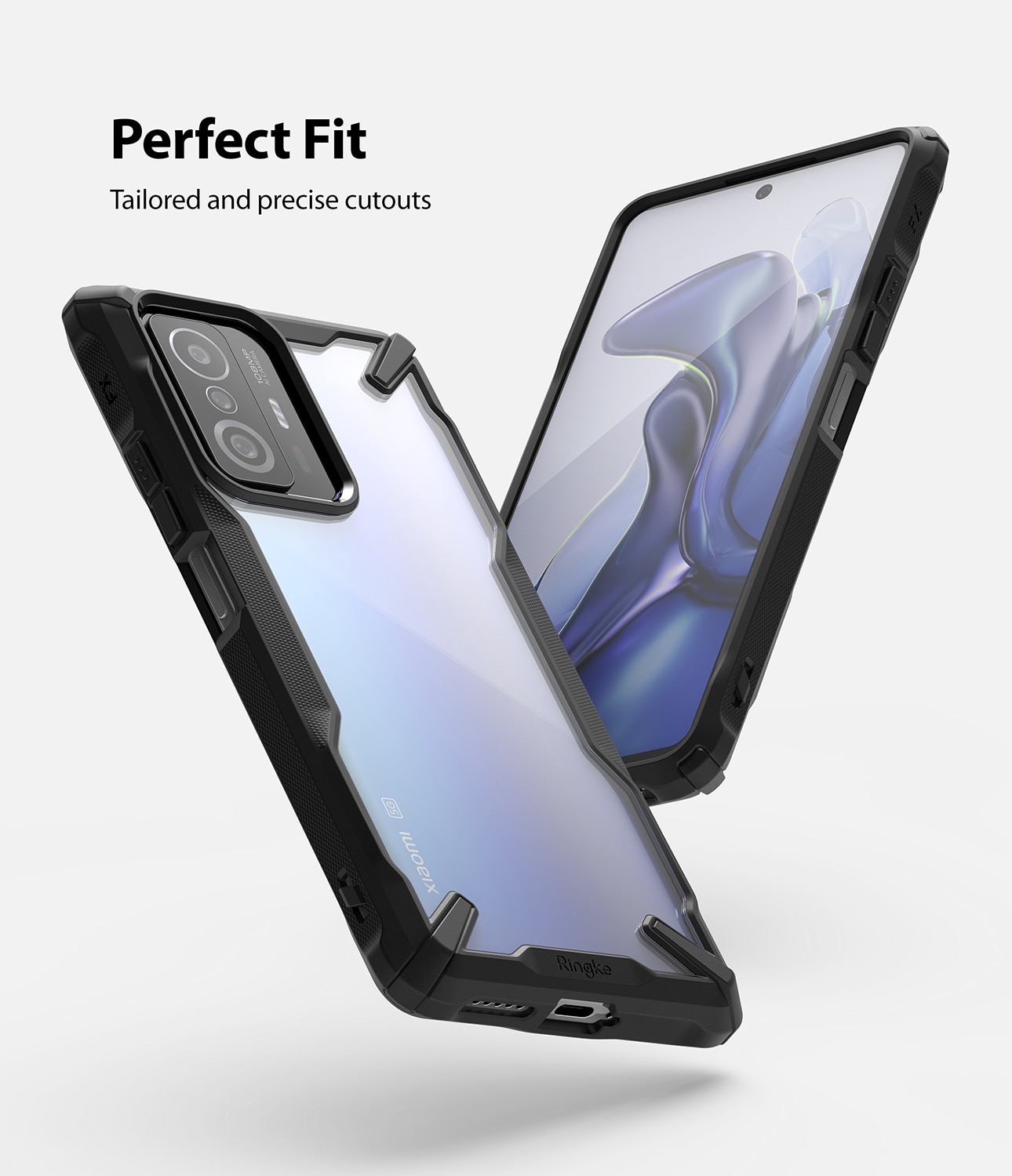 Fusion X Case Xiaomi 11T/11T Pro Schwarz