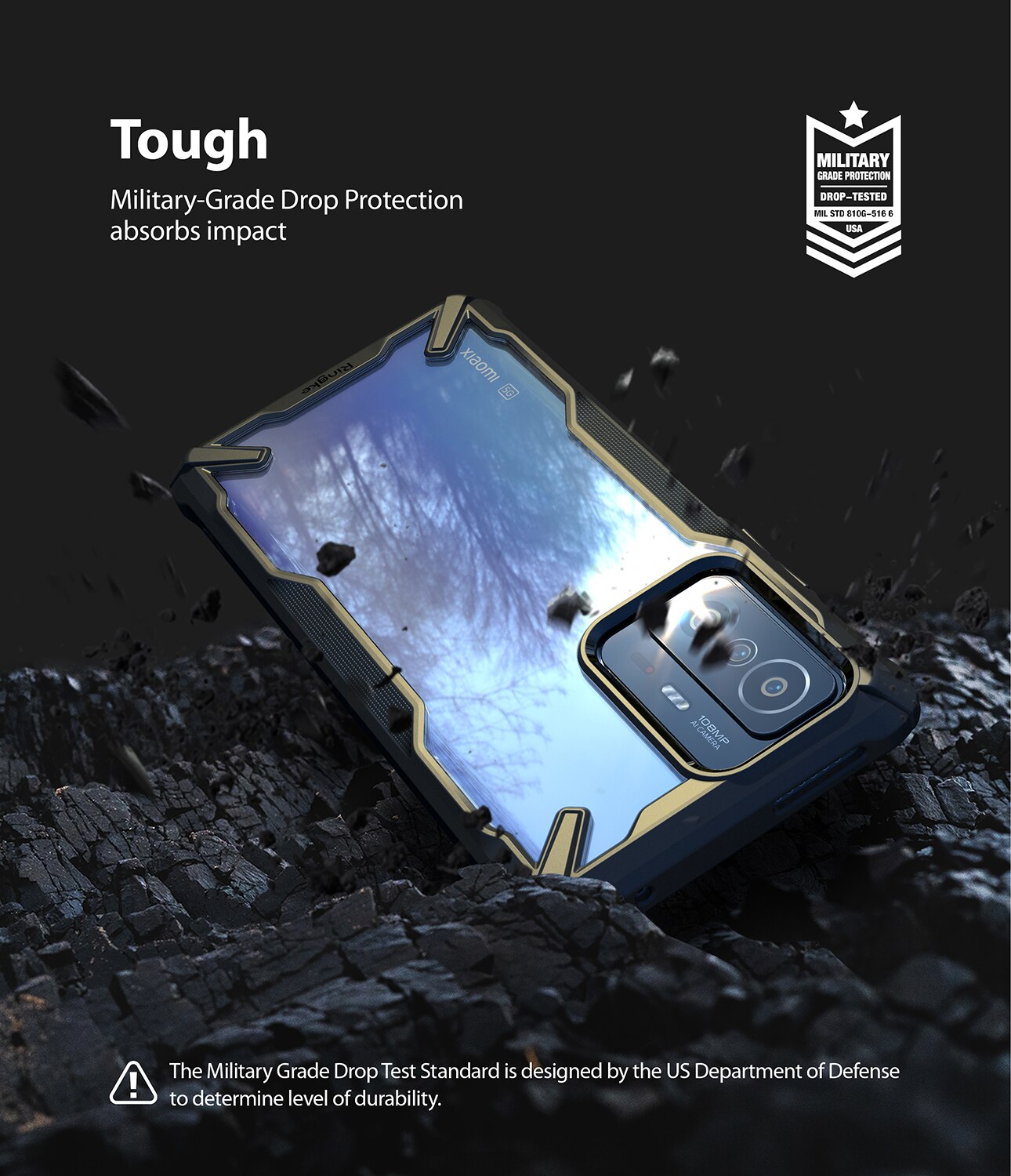 Fusion X Case Xiaomi 11T/11T Pro Schwarz