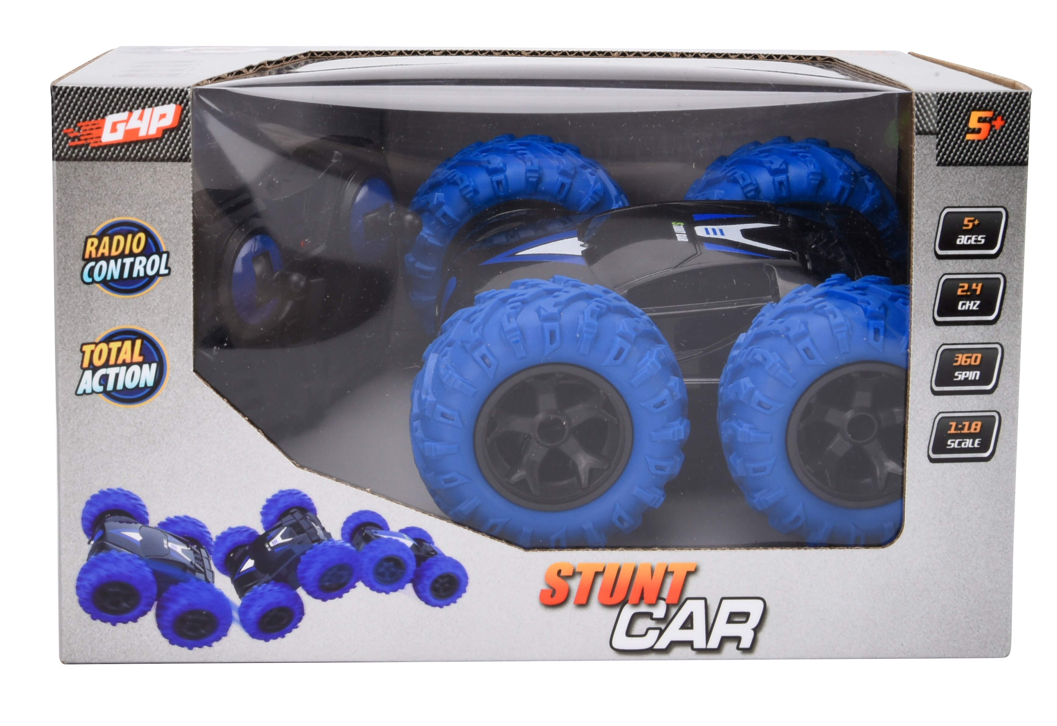 360 Stunt Car V2, blau