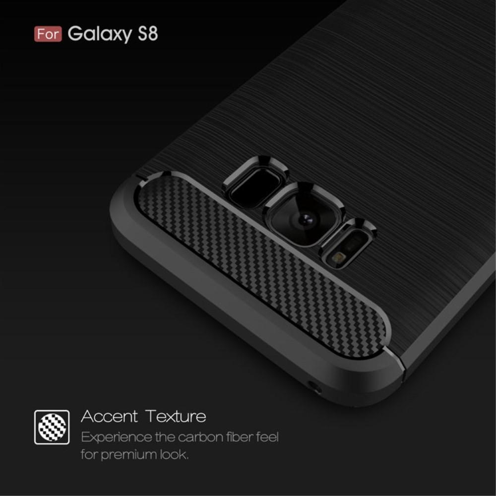 Brushed TPU Case Samsung Galaxy S8 Black