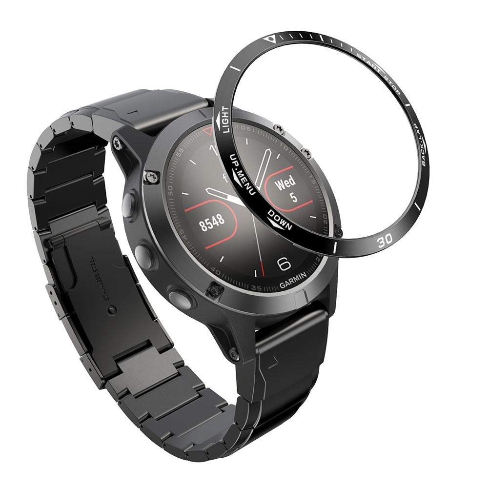 Garmin Fenix 5/5 Plus Lünette Ring Schwarz