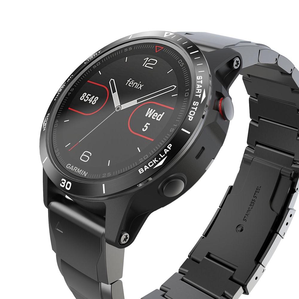 Garmin Fenix 5/5 Plus Lünette Ring Schwarz