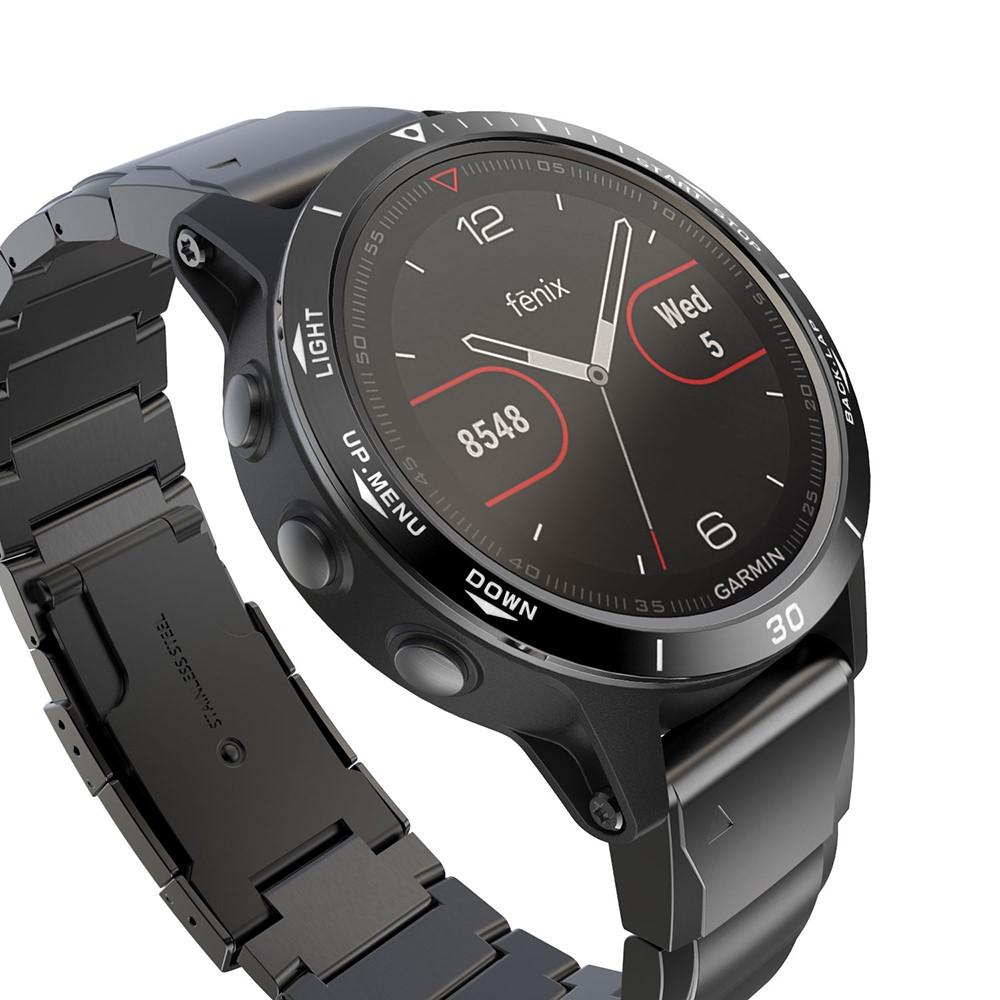 Garmin Fenix 5/5 Plus Lünette Ring Schwarz