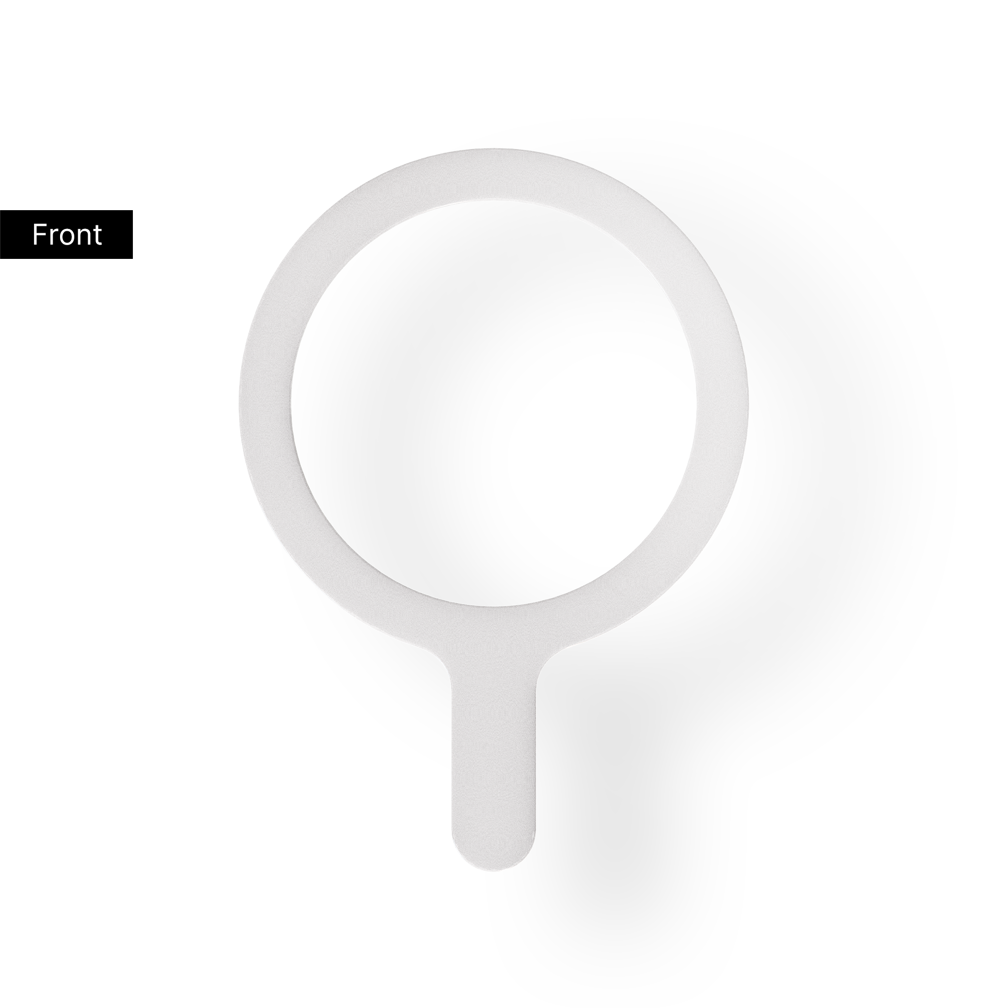 Abnehmbarer MagSafe-Ring, weiß