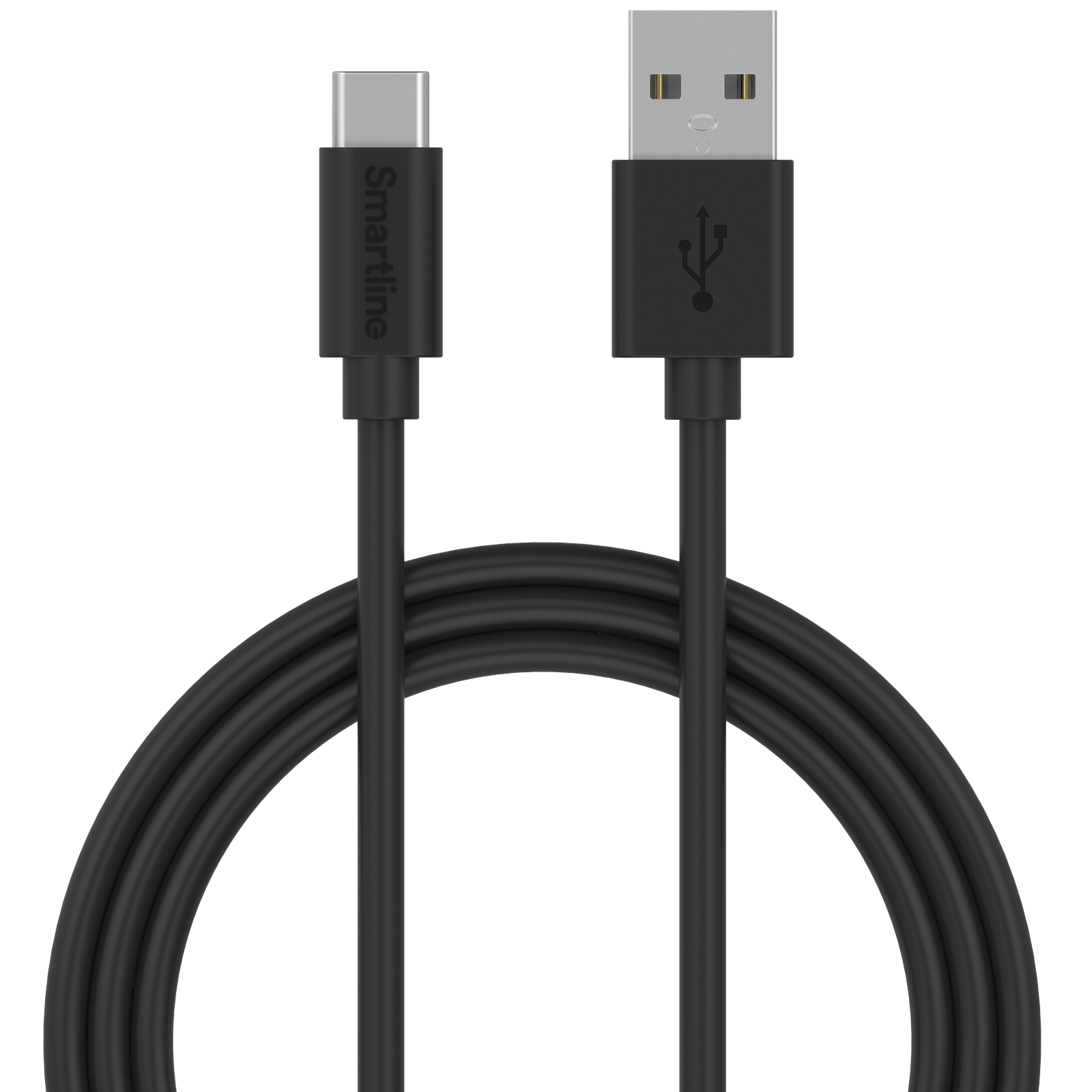 USB-kabel USB-C 3m Schwarz