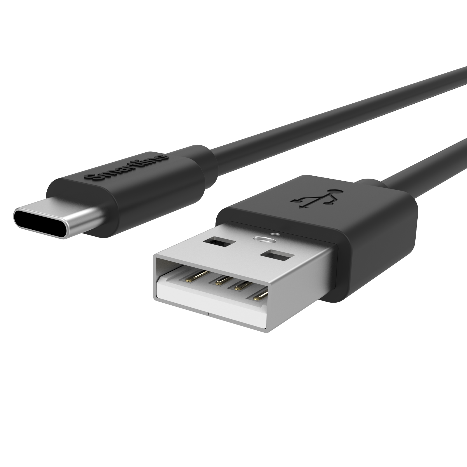 USB-kabel USB-C 3m Schwarz