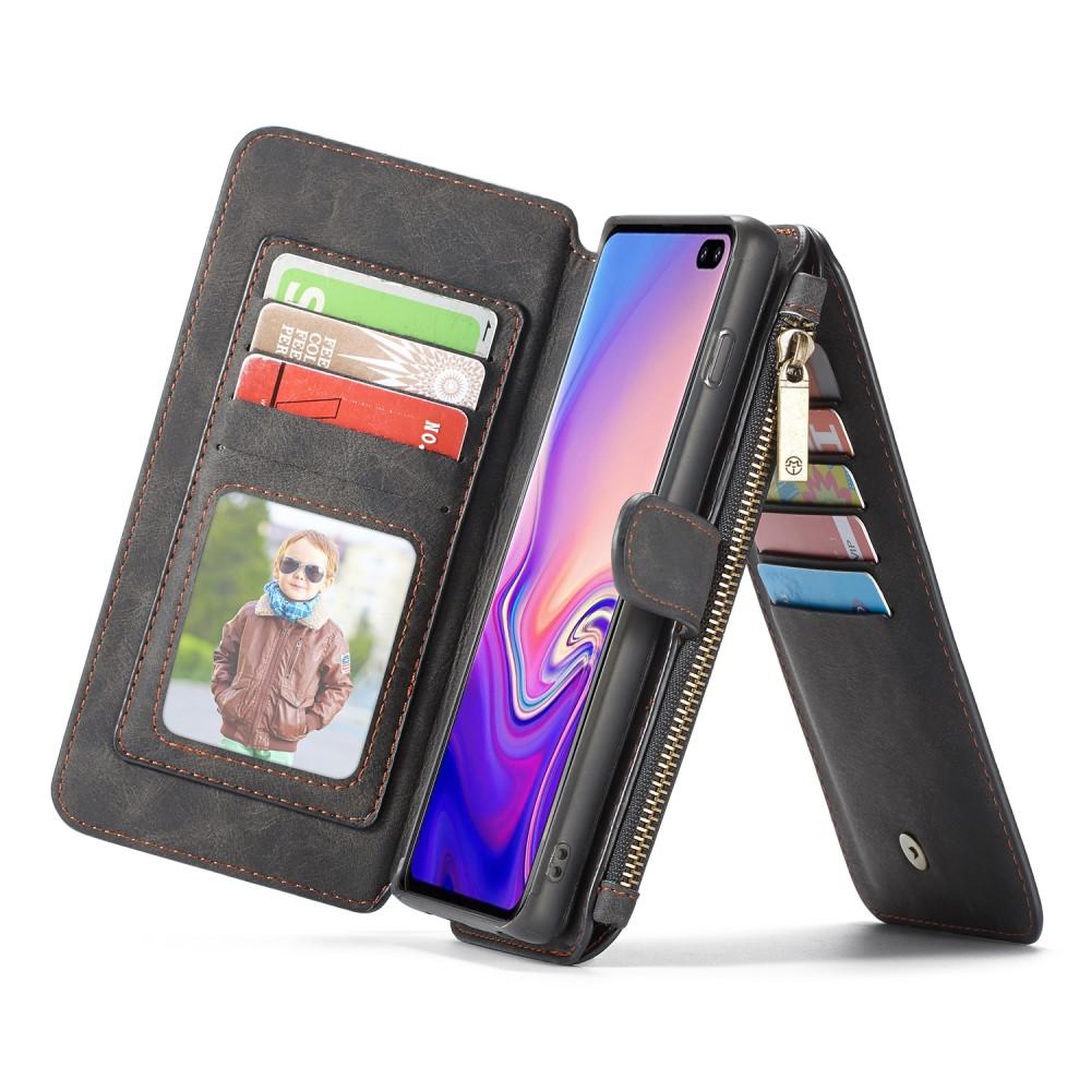 Multi-slot Flipcase Samsung Galaxy S10 Plus Grau